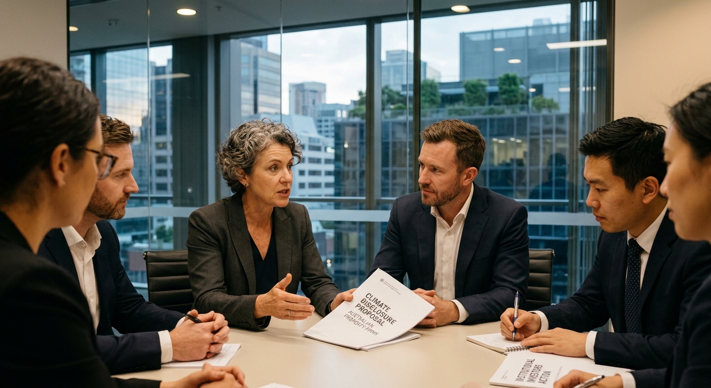 Australian Institutions Demand Stronger Climate Disclosure From Listed Property Firms