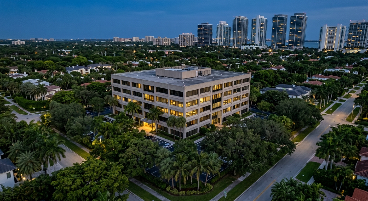 Coconut Grove Office Building Sells for $62.3 Million, Up 31% in 11 Months