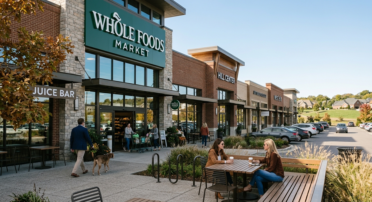 Family Office Buys Nashville Grocery Center Anchored by Tennessee's Top Whole Foods