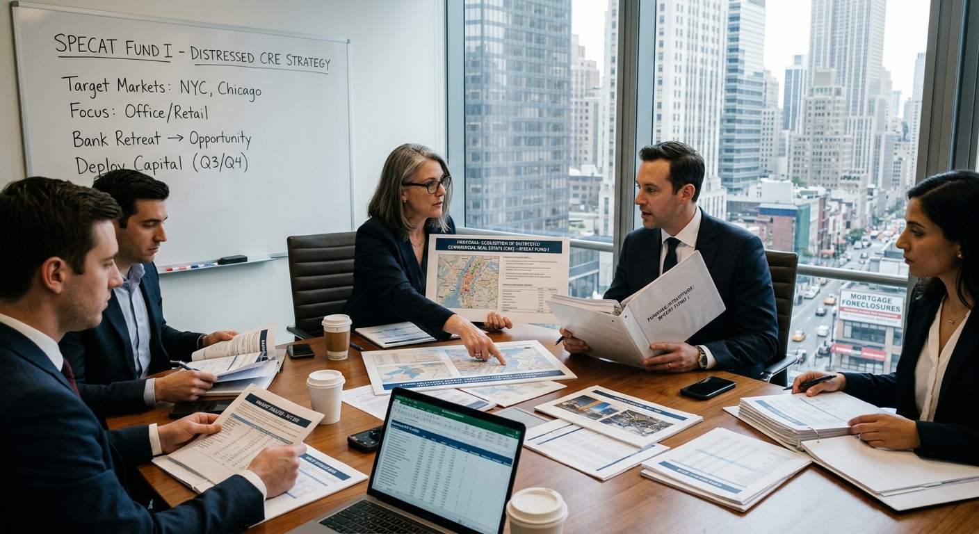 Family Offices Deploy Dedicated Vehicles to Acquire Distressed CRE as Banks Retreat