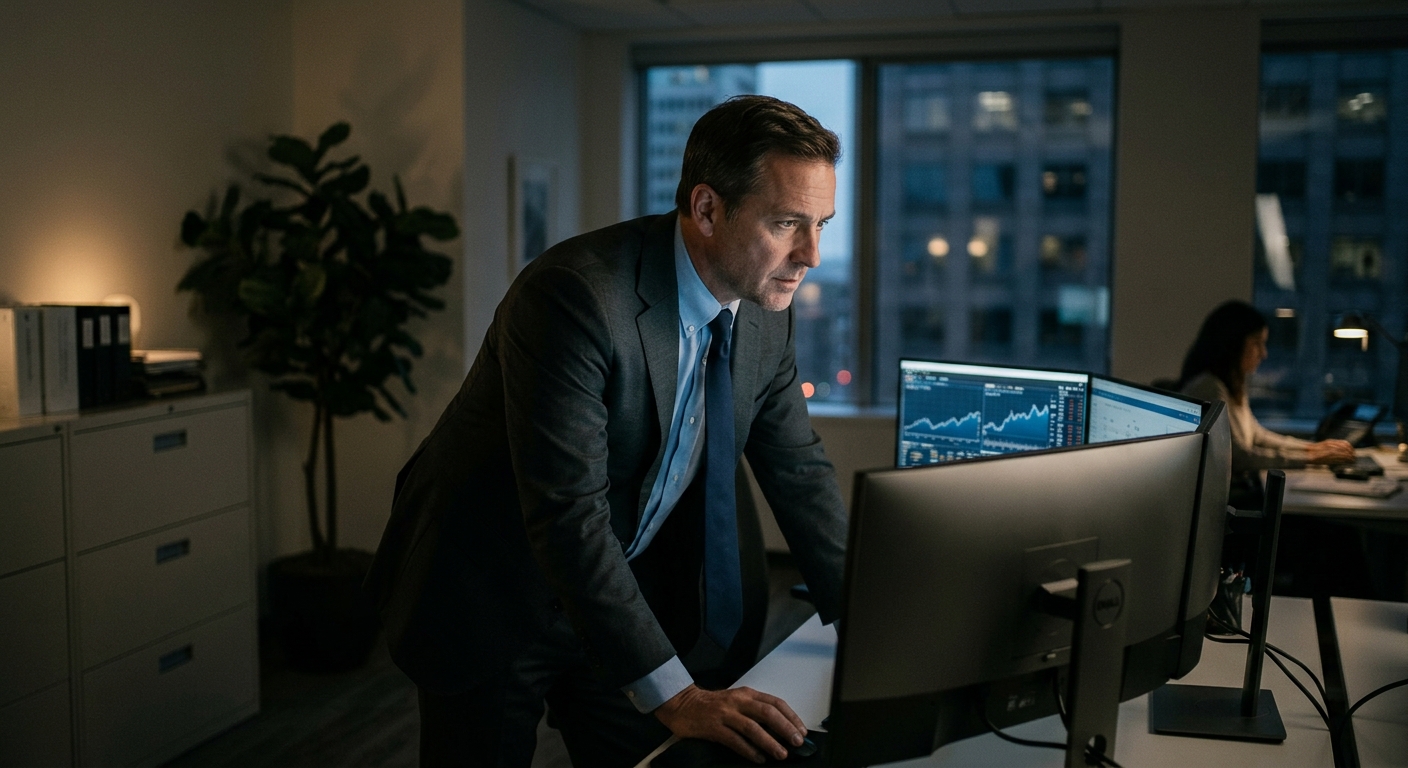 Financial Advisors Cut Six-Month Economic Outlook for Third Straight Month