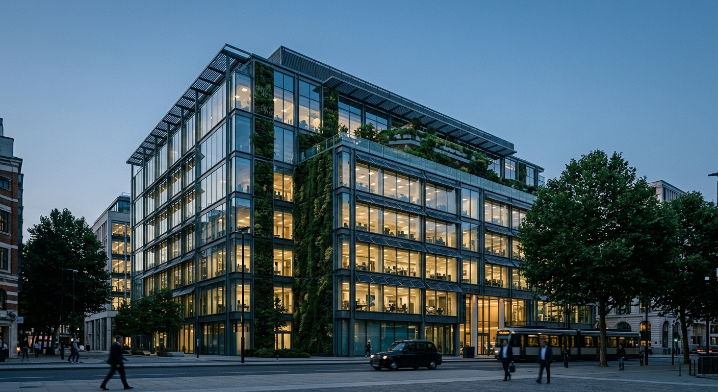 Green Building Premiums Hold Firm in European Office Markets