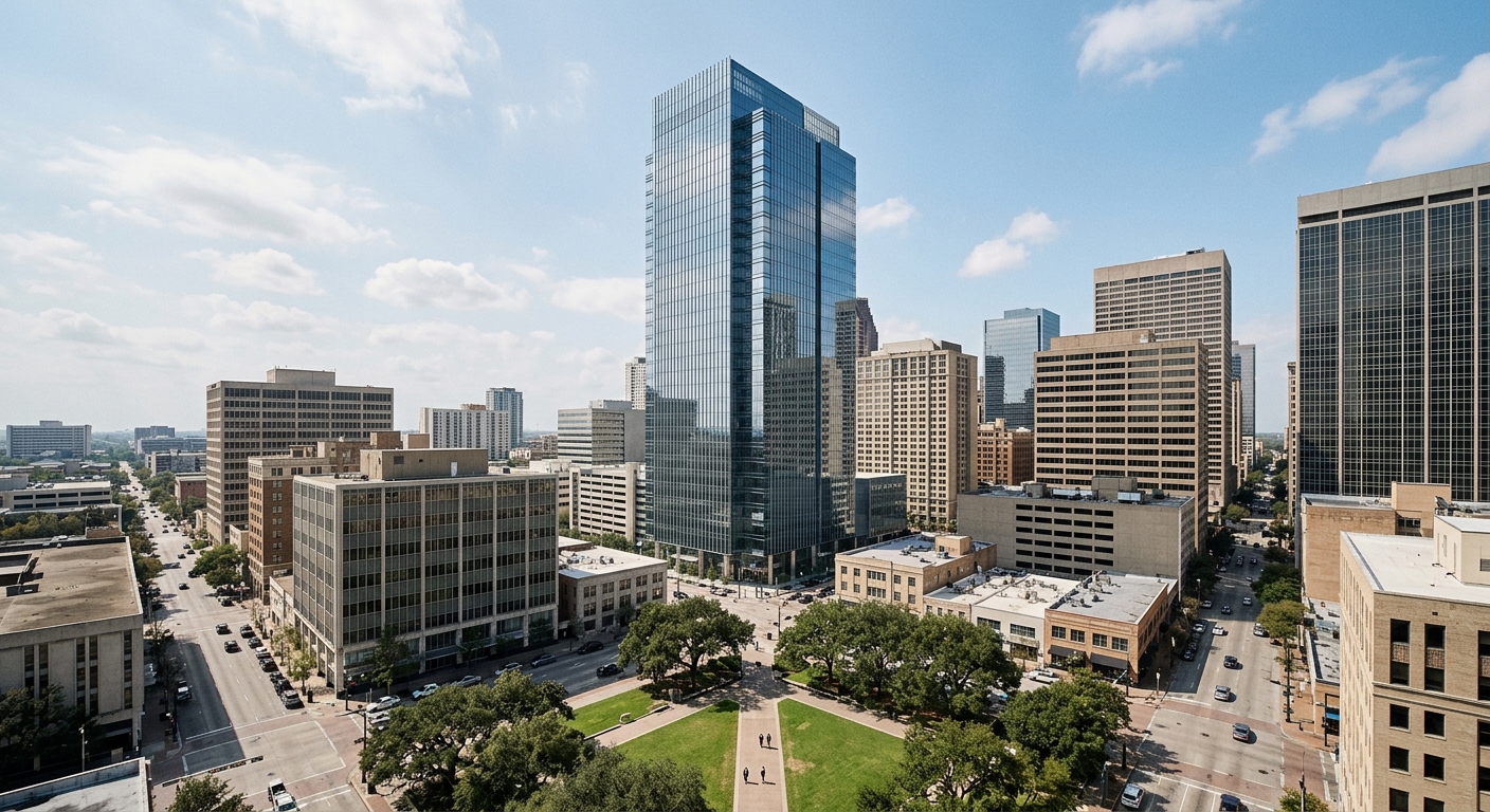 Houston Offers Downtown Tower Site for Demolition and Redevelopment