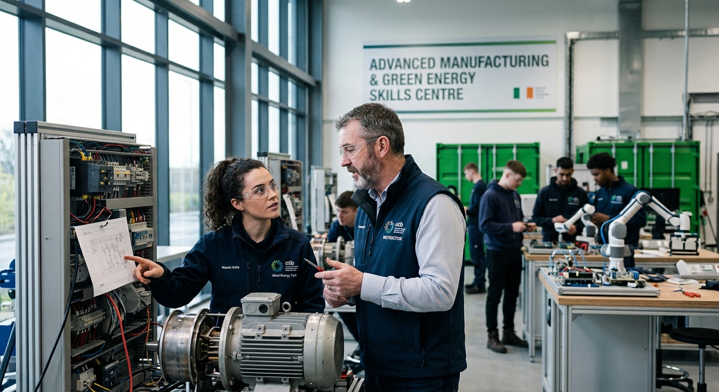Ireland Bets €3.4 Billion on Workforce Training to Anchor Green Energy and Chip Investments