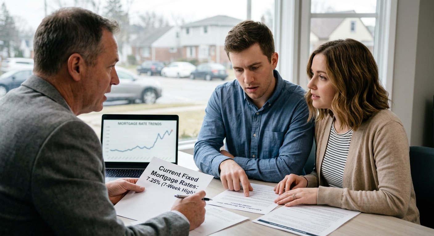 Mortgage Rates Hit Seven-Week High, Pushing Homebuyers Toward Adjustable-Rate Loans