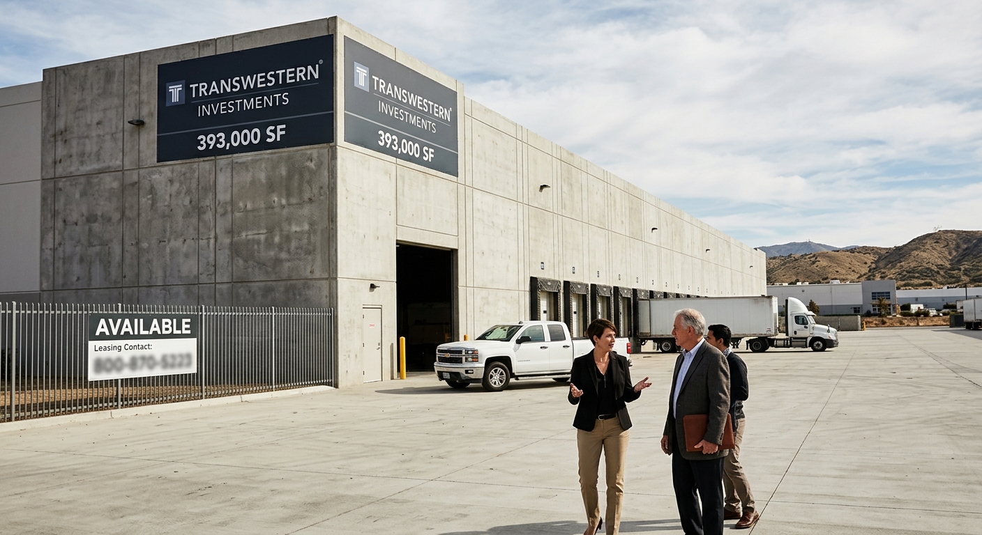 Transwestern Investments Exits 393,000-SF Inland Empire Warehouse in San Bernardino