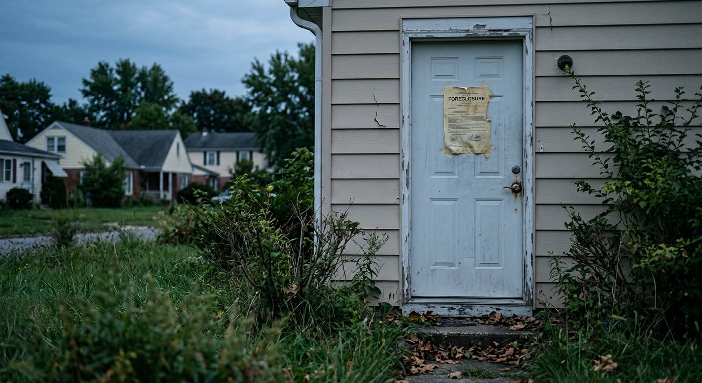 US Foreclosure Rate Hits Seven-Year Peak as Post-Pandemic Relief Ends